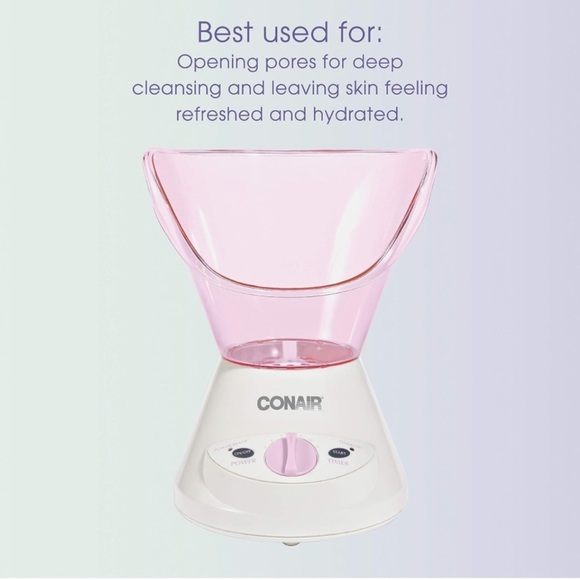 Conair True Glow Women’s Warm Steam Moisturizing Mist Facial Care Sauna System - Picture 4 of 10